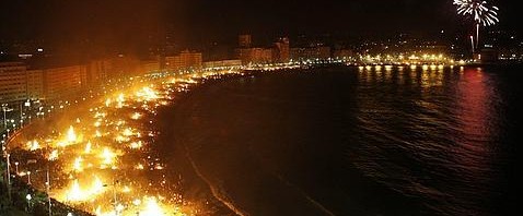 Noche de San Juan en la Costa del Sol