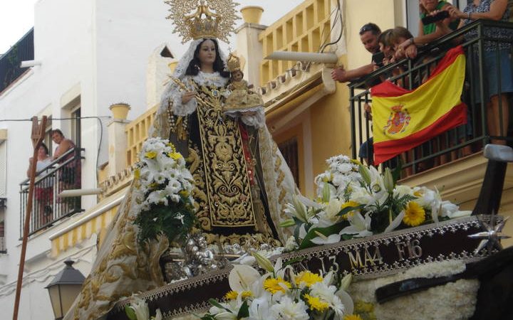 Procesión Virgen del Carmen en Torremolinos