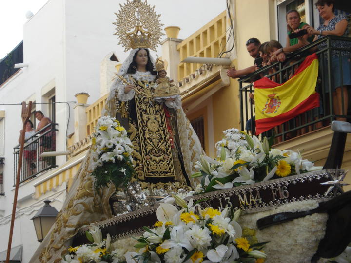 Procesión Virgen del Carmen en Torremolinos