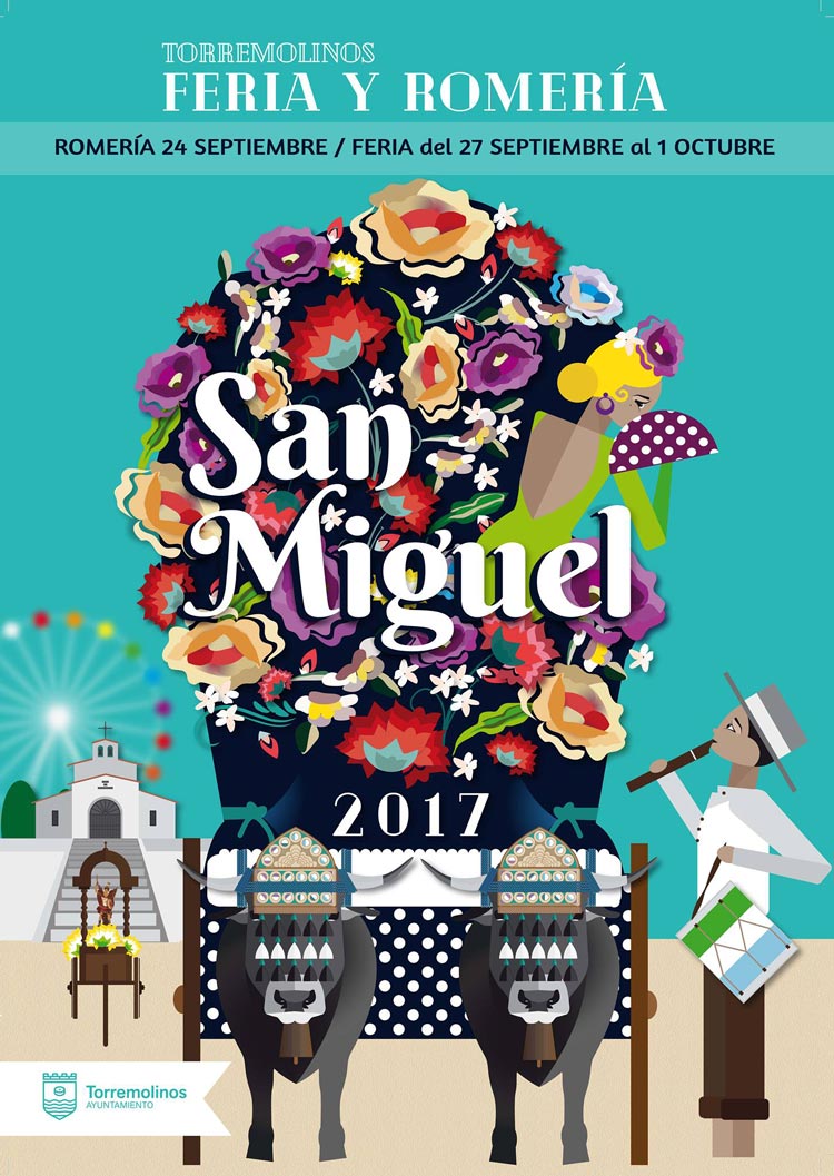 Feria Torremolinos San Miguel y Romeria -Cartel 2017