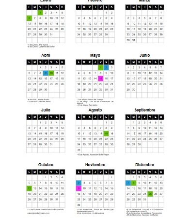 Calendario Laboral